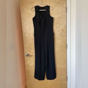 Banana Republic Satin Jumpsuit with Pockets